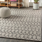 Dean Moroccan Geometric Textured Weave Indoor/outdoor Area Rug