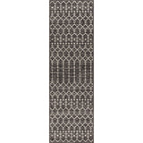 Dean Moroccan Geometric Textured Weave Indoor/outdoor Runner Rug