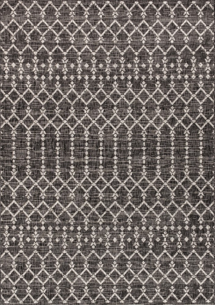 Dean Moroccan Geometric Textured Weave Indoor/outdoor Area Rug