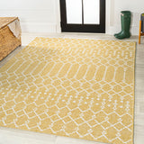 Dean Moroccan Geometric Textured Weave Indoor/outdoor Area Rug