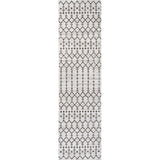 Dean Moroccan Geometric Textured Weave Indoor/outdoor Runner Rug
