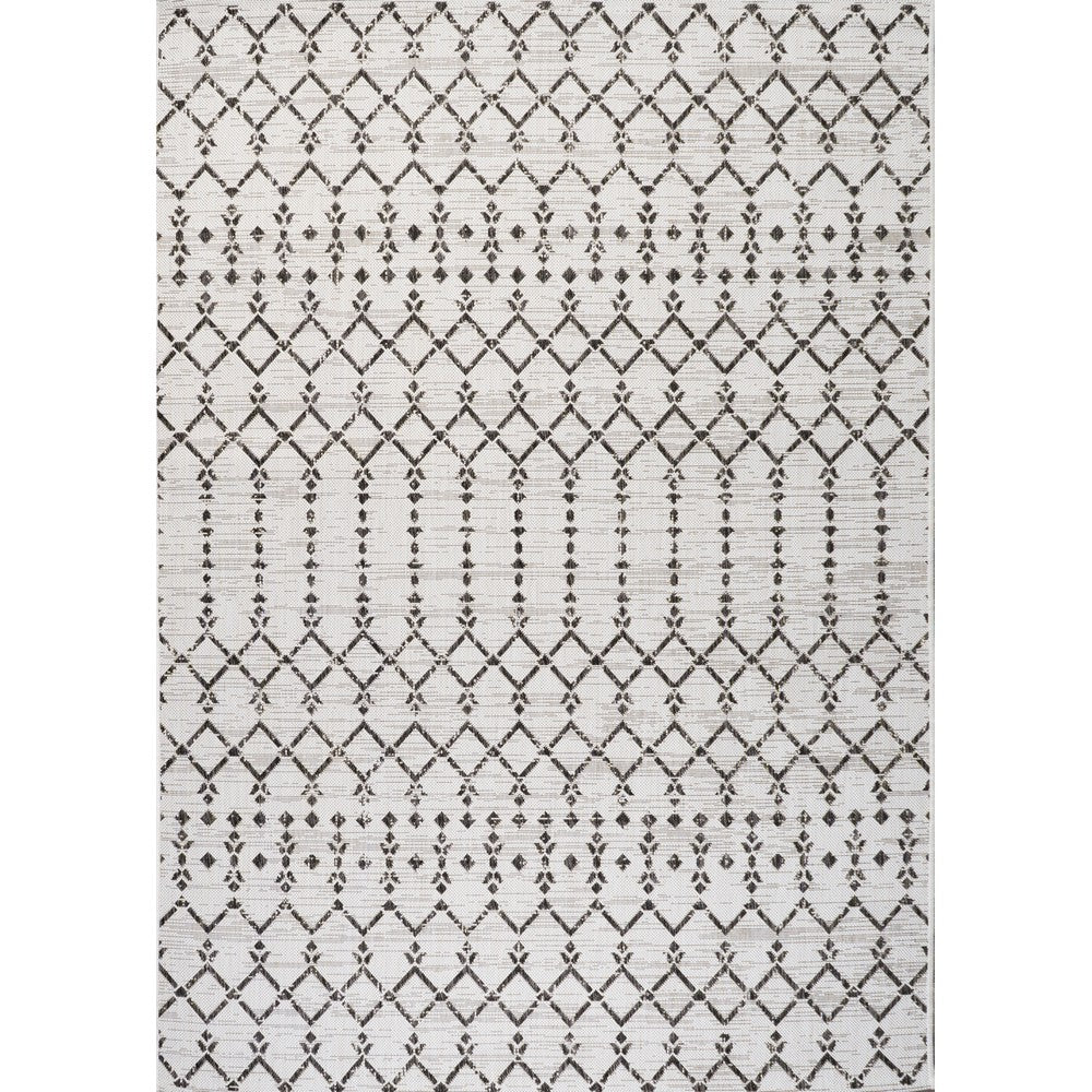 Dean Moroccan Geometric Textured Weave Indoor/outdoor Area Rug