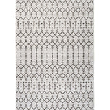 Dean Moroccan Geometric Textured Weave Indoor/outdoor Area Rug