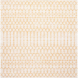 Dean Moroccan Geometric Textured Weave Indoor/outdoor Square Rug
