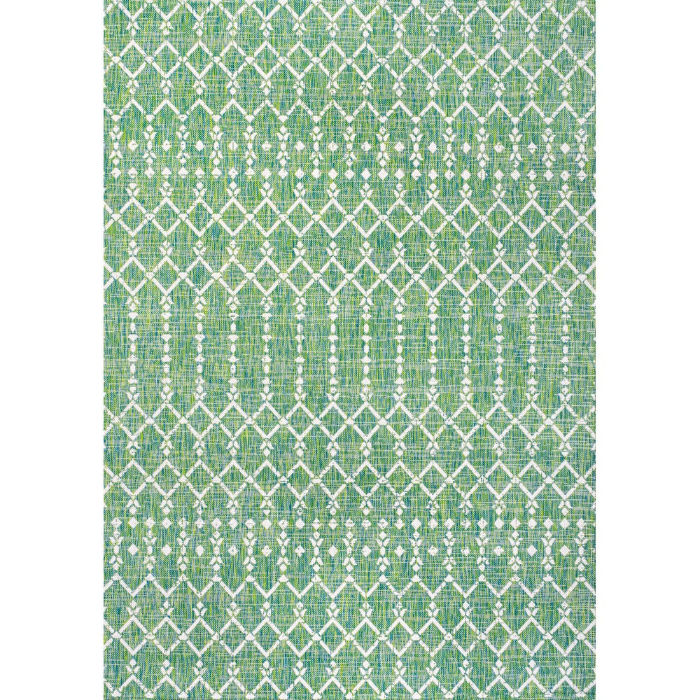 Dean Moroccan Geometric Textured Weave Indoor/outdoor Rug