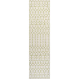 Dean Moroccan Geometric Textured Weave Indoor/outdoor Runner Rug