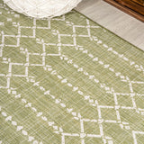 Dean Moroccan Geometric Textured Weave Indoor/outdoor Rug