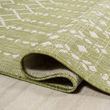 Dean Moroccan Geometric Textured Weave Indoor/outdoor Rug