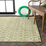 Dean Moroccan Geometric Textured Weave Indoor/outdoor Rug