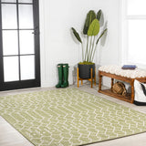 Dean Moroccan Geometric Textured Weave Indoor/outdoor Rug
