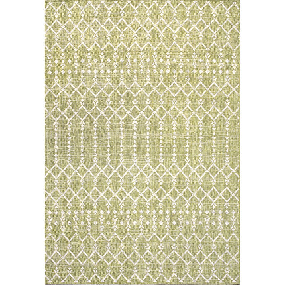 Dean Moroccan Geometric Textured Weave Indoor/outdoor Rug