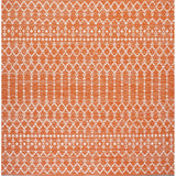 Dean Moroccan Geometric Textured Weave Indoor/outdoor Square Rug