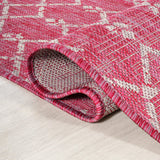 Dean Moroccan Geometric Textured Weave Indoor/outdoor Rug