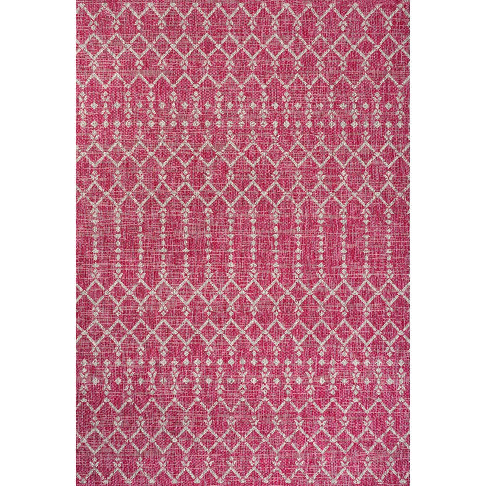 Dean Moroccan Geometric Textured Weave Indoor/outdoor Rug