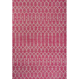 Dean Moroccan Geometric Textured Weave Indoor/outdoor Rug