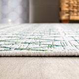 Dean Moroccan Geometric Textured Weave Indoor/outdoor Runner Rug