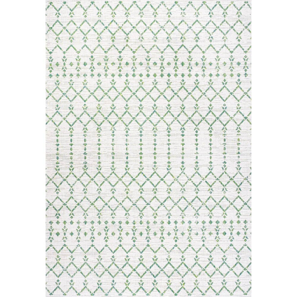 Dean Moroccan Geometric Textured Weave Indoor/outdoor Rug