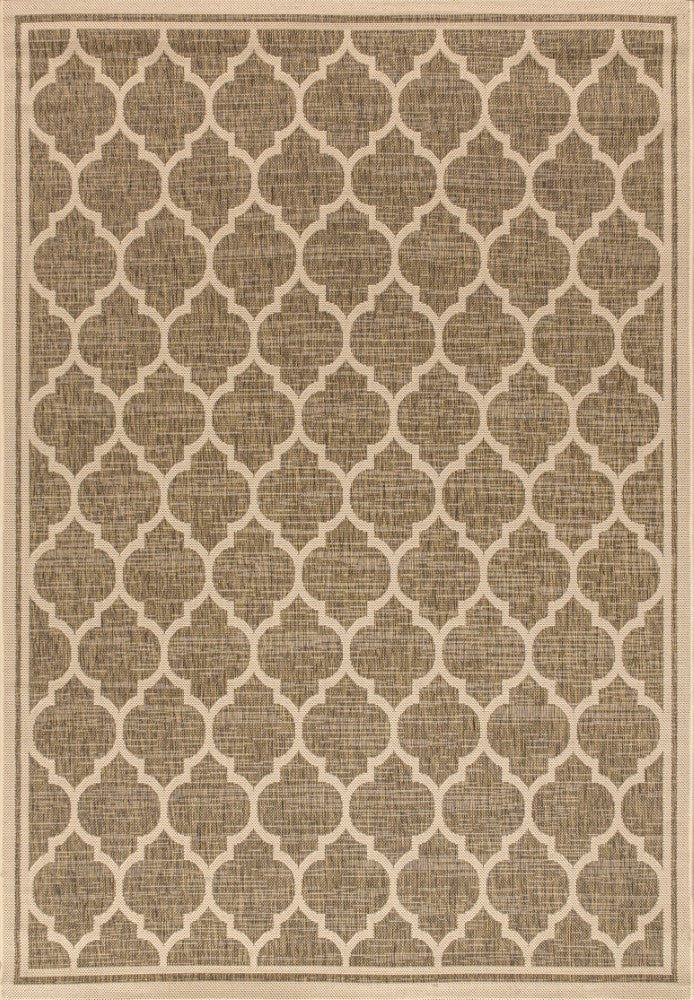 Matthews Moroccan Trellis Textured Weave Indoor/outdoor Area Rug