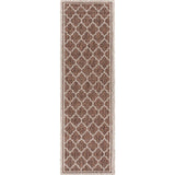 Matthews Moroccan Trellis Textured Weave Indoor/outdoor Runner Rug