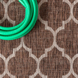 Matthews Moroccan Trellis Textured Weave Indoor/outdoor Area Rug