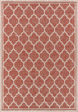 Matthews Moroccan Trellis Textured Weave Indoor/outdoor Area Rug