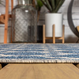 Matthews Moroccan Trellis Textured Weave Indoor/outdoor Square Rug