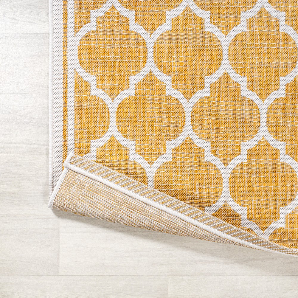 Matthews Moroccan Trellis Textured Weave Indoor/outdoor Area Rug