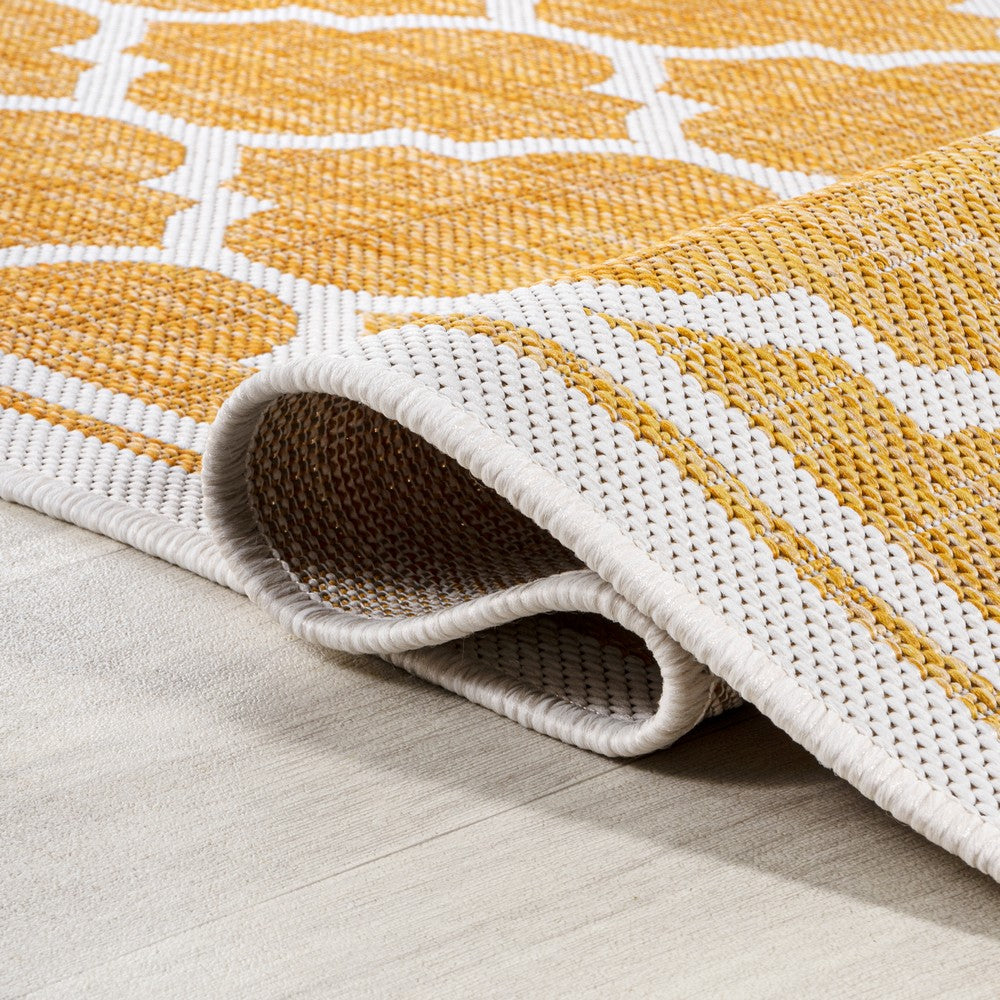 Matthews Moroccan Trellis Textured Weave Indoor/outdoor Area Rug