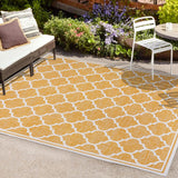 Matthews Moroccan Trellis Textured Weave Indoor/outdoor Area Rug