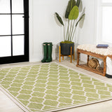 Matthews Moroccan Trellis Textured Weave Indoor/outdoor Area Rug