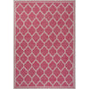 Fuchsia/Light Gray