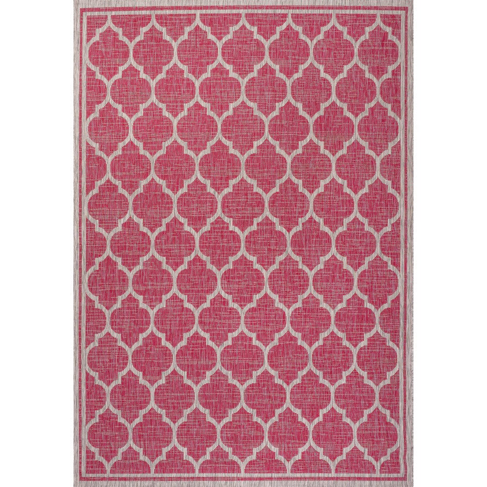 Matthews Moroccan Trellis Textured Weave Indoor/outdoor Area Rug