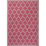 Matthews Moroccan Trellis Textured Weave Indoor/outdoor Area Rug