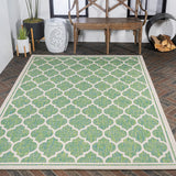 Matthews Moroccan Trellis Textured Weave Indoor/outdoor Area Rug