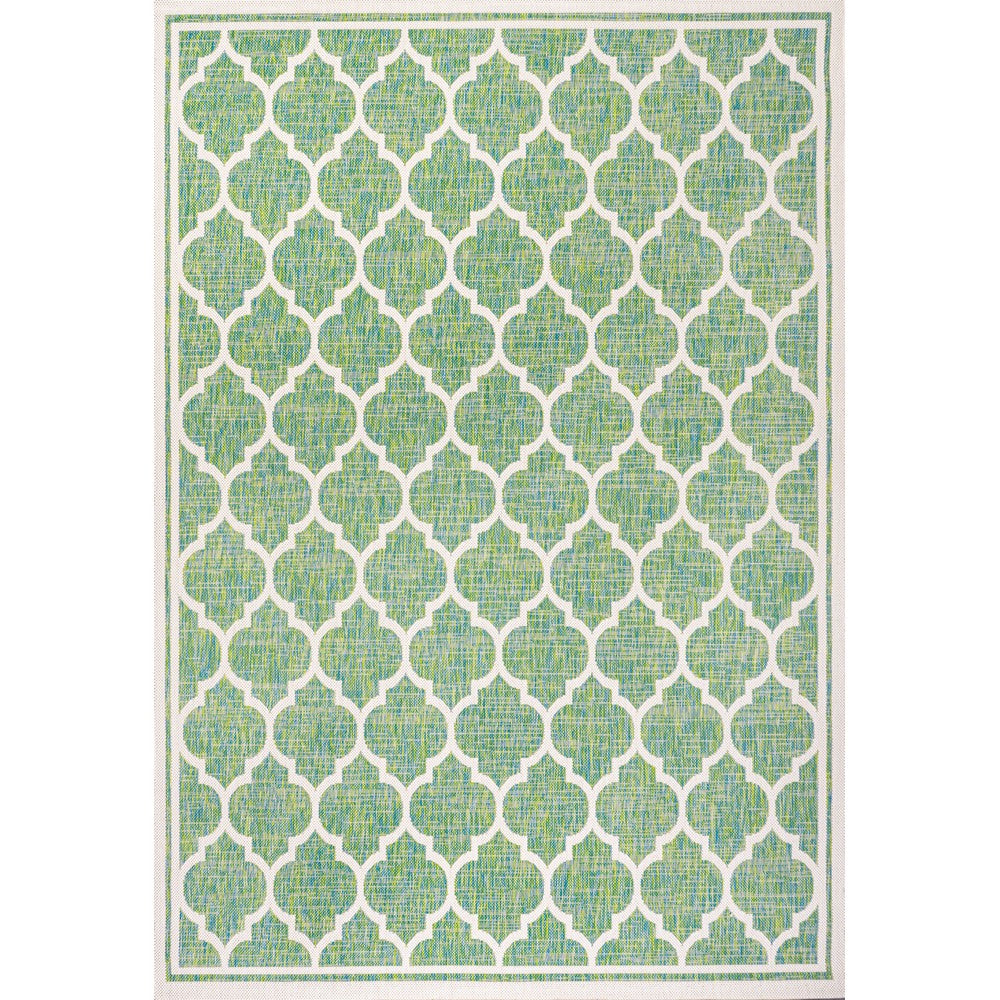 Matthews Moroccan Trellis Textured Weave Indoor/outdoor Area Rug