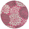 Fuchsia/Light Gray