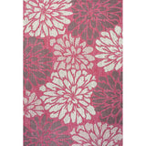 Garcia Modern Floral Textured Weave Indoor/outdoor Area Rug