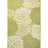 Garcia Modern Floral Textured Weave Indoor/outdoor Area Rug