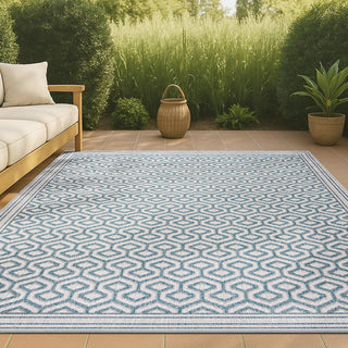 Horace diamond Trellis Indoor/outdoor Area Rug