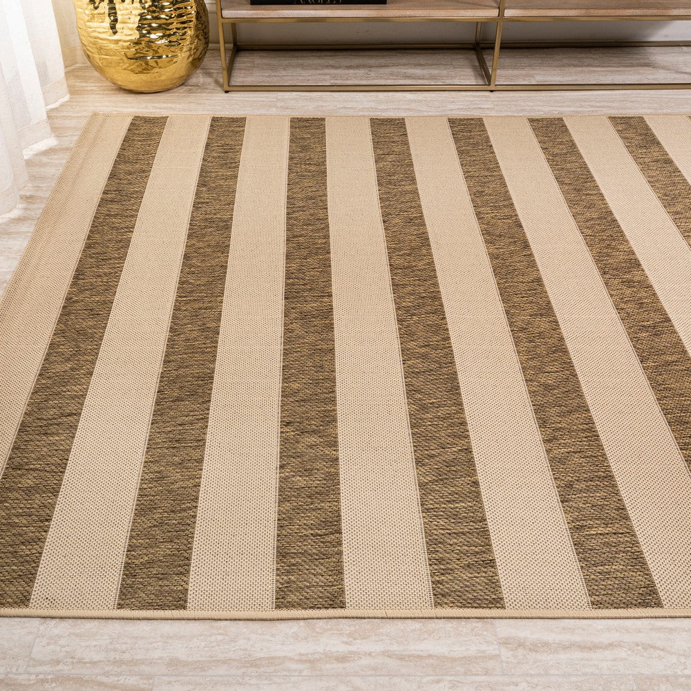 Rowena wide Stripe Indoor/outdoor Area Rug