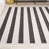 Rowena wide Stripe Indoor/outdoor Area Rug