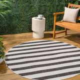 Rowena wide Stripe Indoor/outdoor Area Rug
