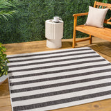 Rowena wide Stripe Indoor/outdoor Area Rug