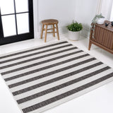 Rowena wide Stripe Indoor/outdoor Area Rug