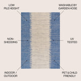 Payne Modern Strie' Indoor/outdoor Area Rug