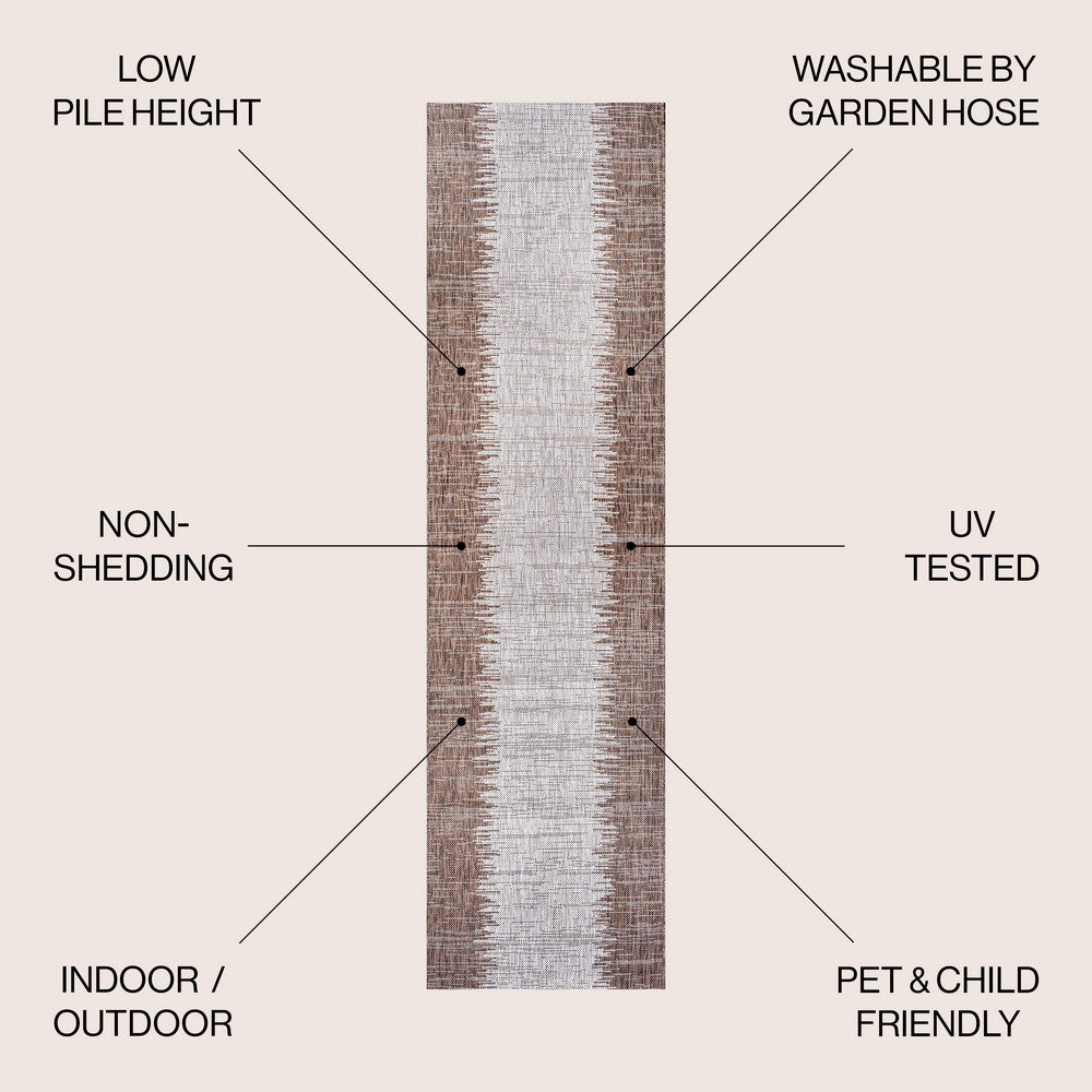 Payne Modern Strie' Indoor/outdoor Area Rug