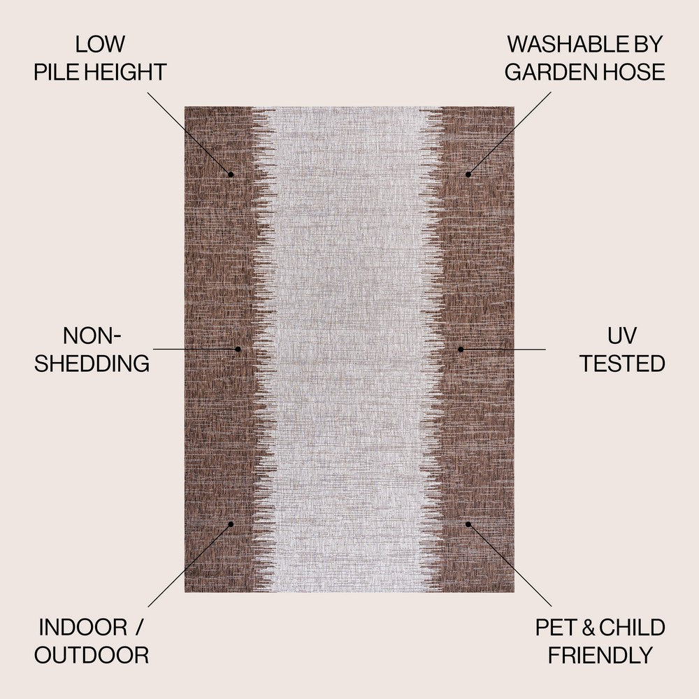 Payne Modern Strie' Indoor/outdoor Area Rug