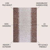Payne Modern Strie' Indoor/outdoor Area Rug