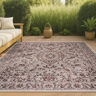 Mcdaniel ornate Medallion Indoor/outdoor Area Rug