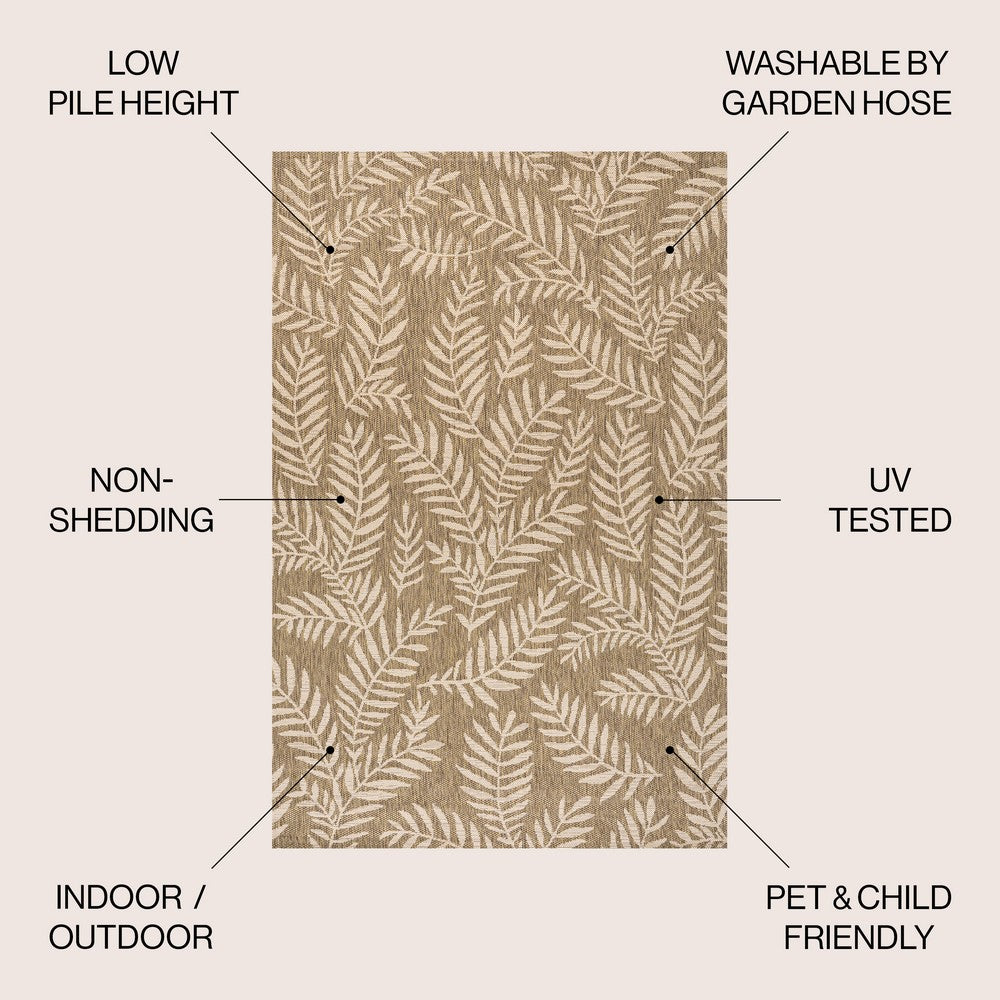 Flores Palm Frond Indoor/outdoor Area Rug